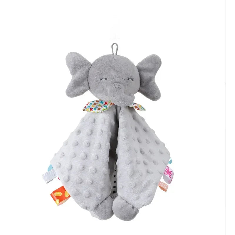 First Snuggles™ Personalised Elephant Security Blanket with Teether