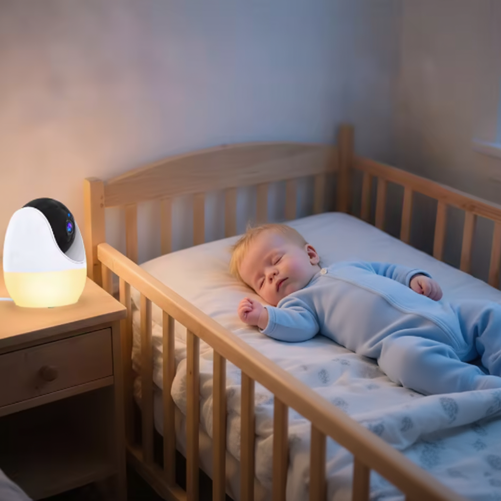 WiFi Baby Monitor - See, Hear & Soothe Your Baby from Anywhere